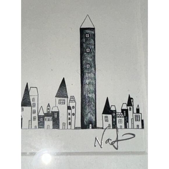 Natchie mat and framed print  “ungrateful heart” 10.5” wide x 12.25” high - Picture 5 of 7